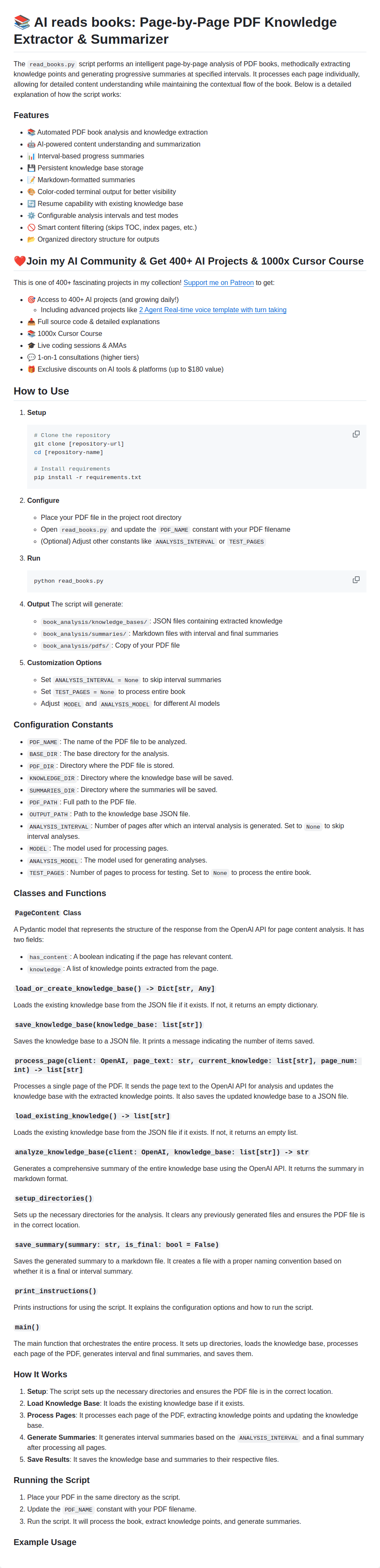 AI-reads-books-page-by-page screenshot