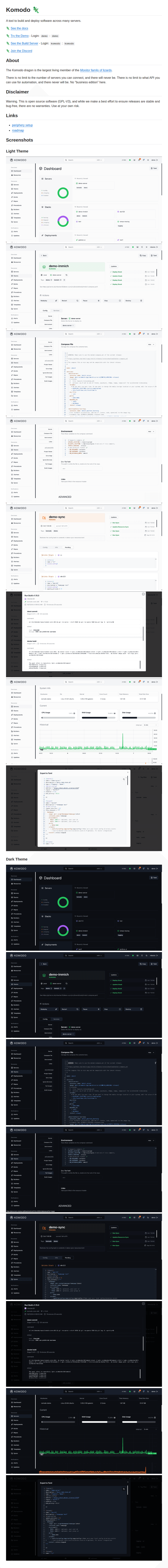 komodo screenshot